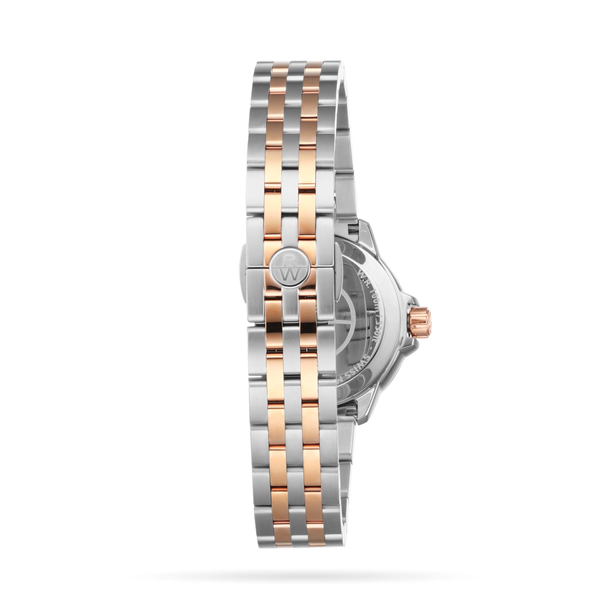 Raymond Weil Tango Classic Quartz Two Tone 30mm Ladies Watch Terracotta