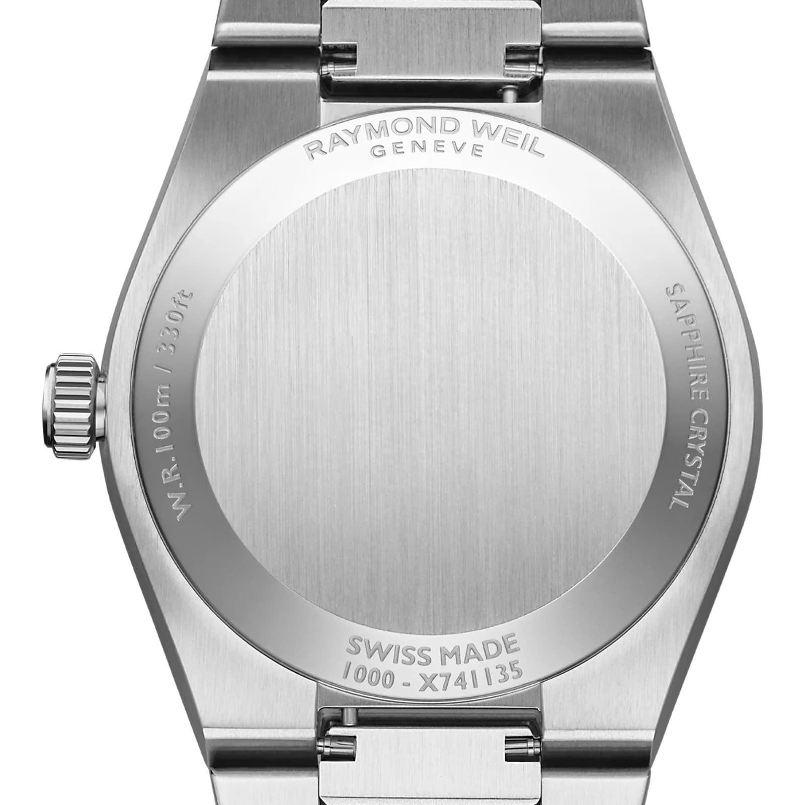Raymond Weil A.R.T. Date Automatic 38mm Mens Watch Graphite Dial Stainless Steel Bracelet