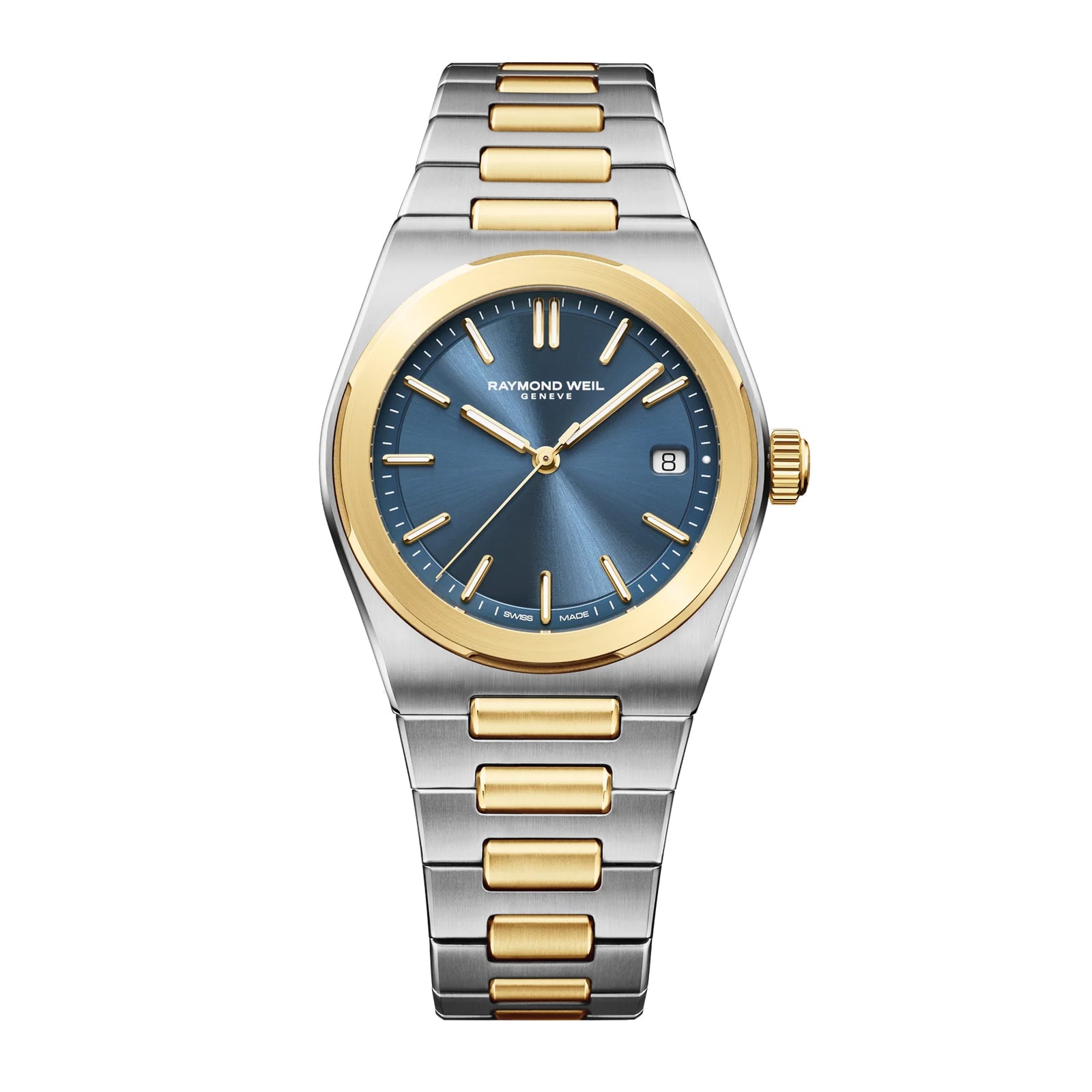 Raymond Weil A.R.T. Date 38mm Mens Watch Blue