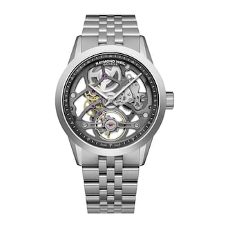 Raymond Weil Freelancer Calibre RW 1212 Skeleton 40mm Mens Watch Anthracite Raymond Weil Freelancer Calibre RW 1212 Skeleton 40mm Mens Watch Anthracite