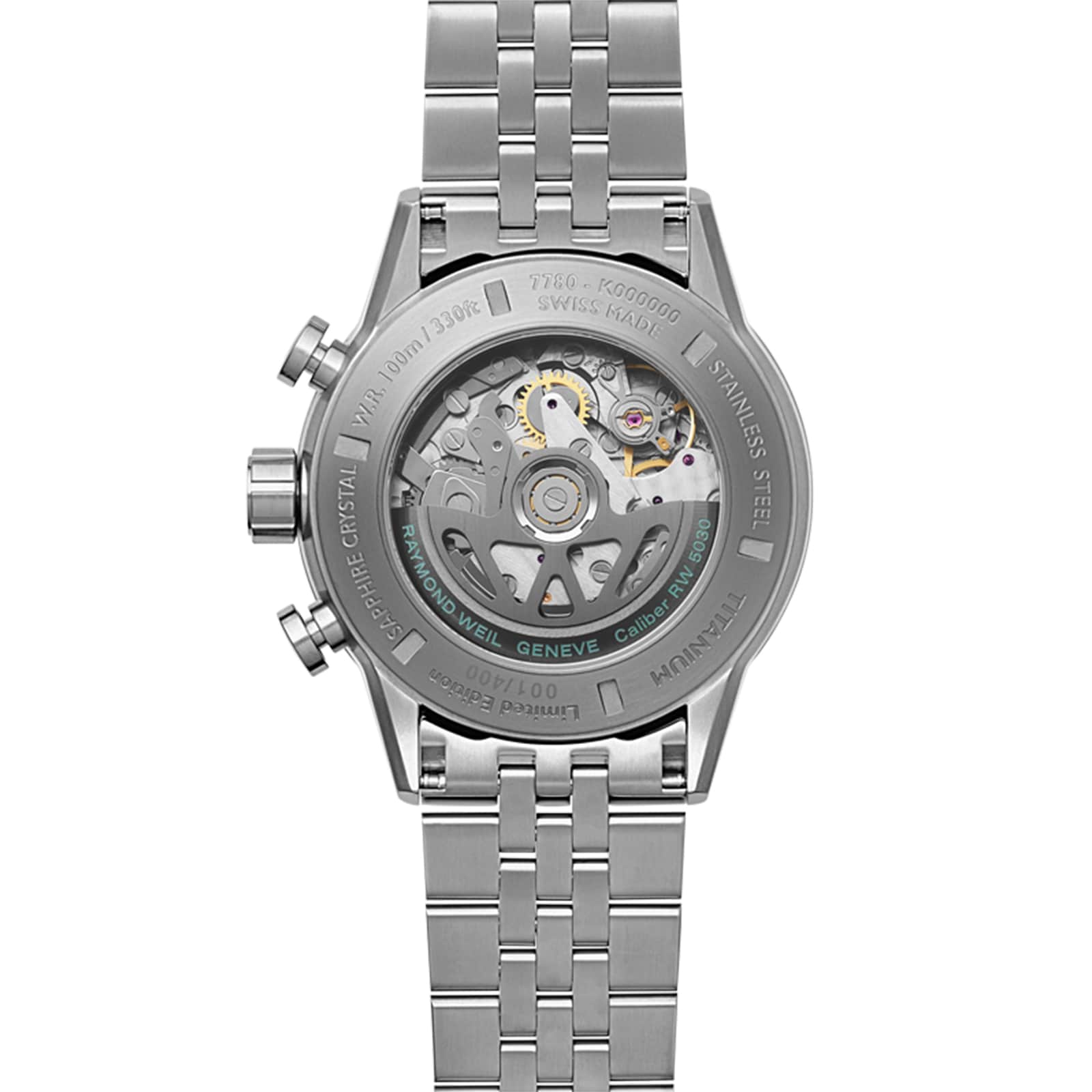 Raymond Weil Freelancer Pop 43.5mm Limited Edition Mens Watch Black