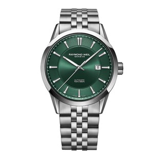 Raymond Weil Freelancer Automatic 42mm Mens Watch Green