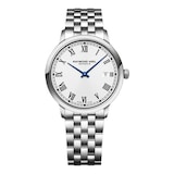 Raymond Weil Toccata 39mm Mens Watch White Stainless Steel