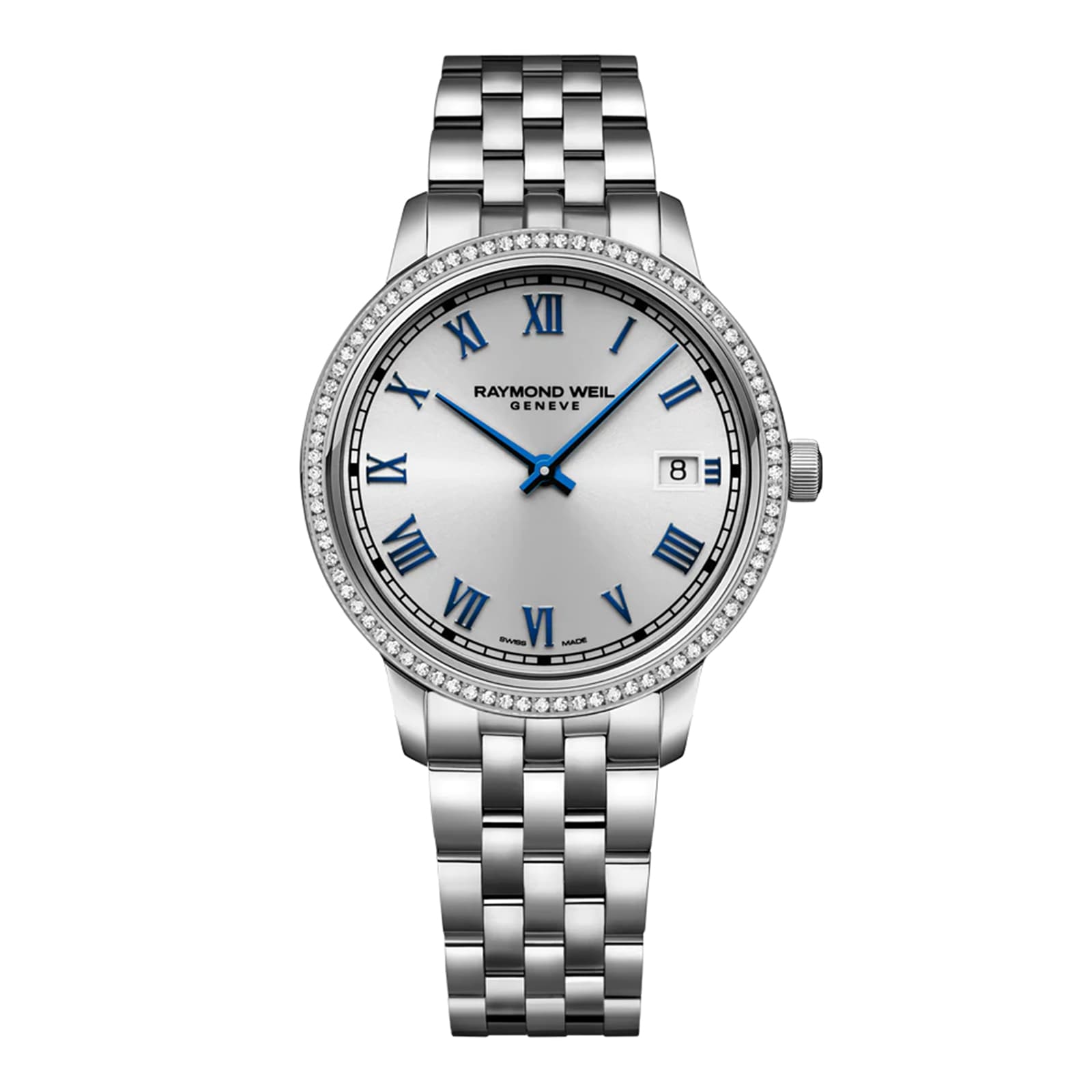 Raymond Weil Toccata 80 Quartz 34mm Ladies Watch Silver