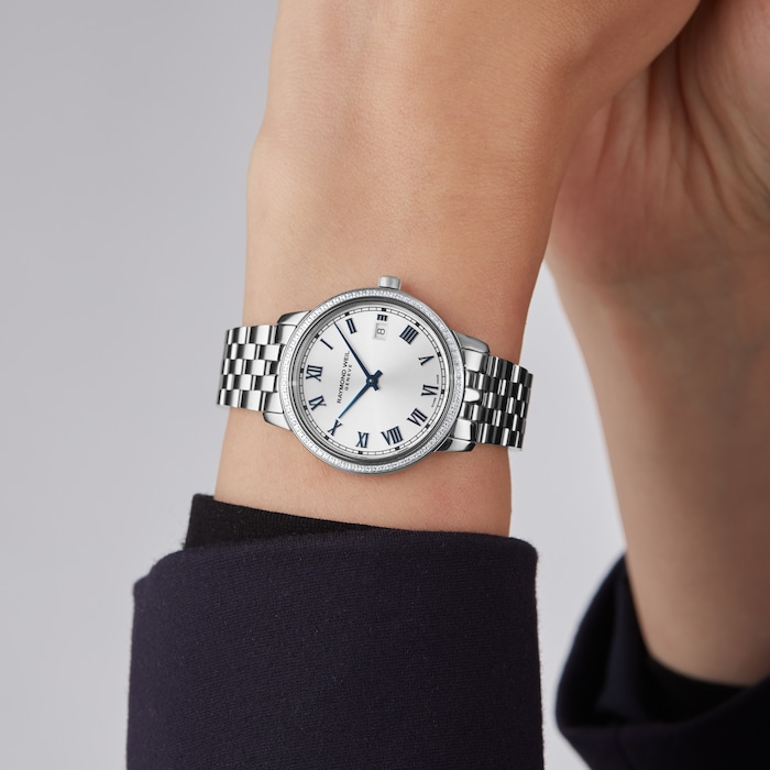 Raymond Weil Toccata 80 Quartz 34mm Ladies Watch Silver