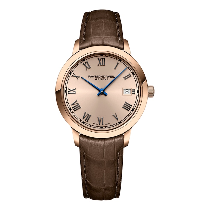 Raymond Weil Toccata 39mm Mens Watch Rose Dial