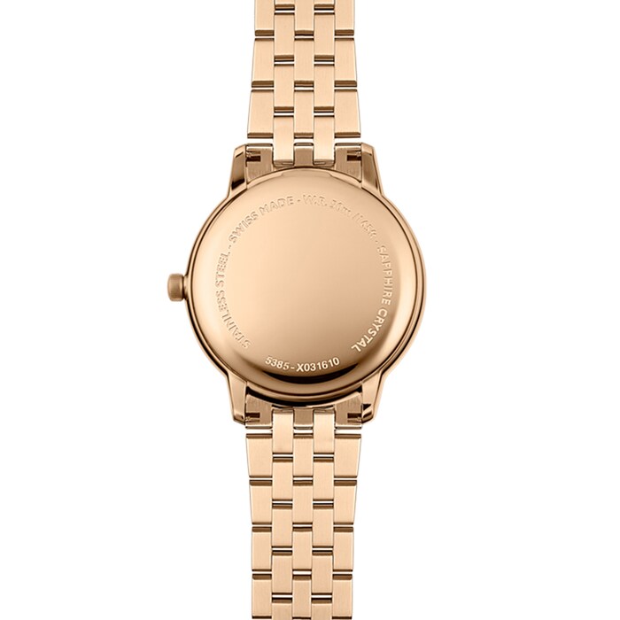 Raymond Weil Toccata Ladies Rose Gold PVD Quartz Watch, 34 mm