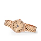 Raymond Weil Toccata Ladies Rose Gold PVD 76 Diamonds Quartz Watch, 29mm