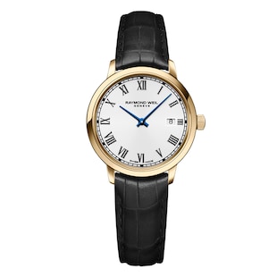 Raymond Weil Toccata Gold PVD Quartz 29mm Ladies Watch White