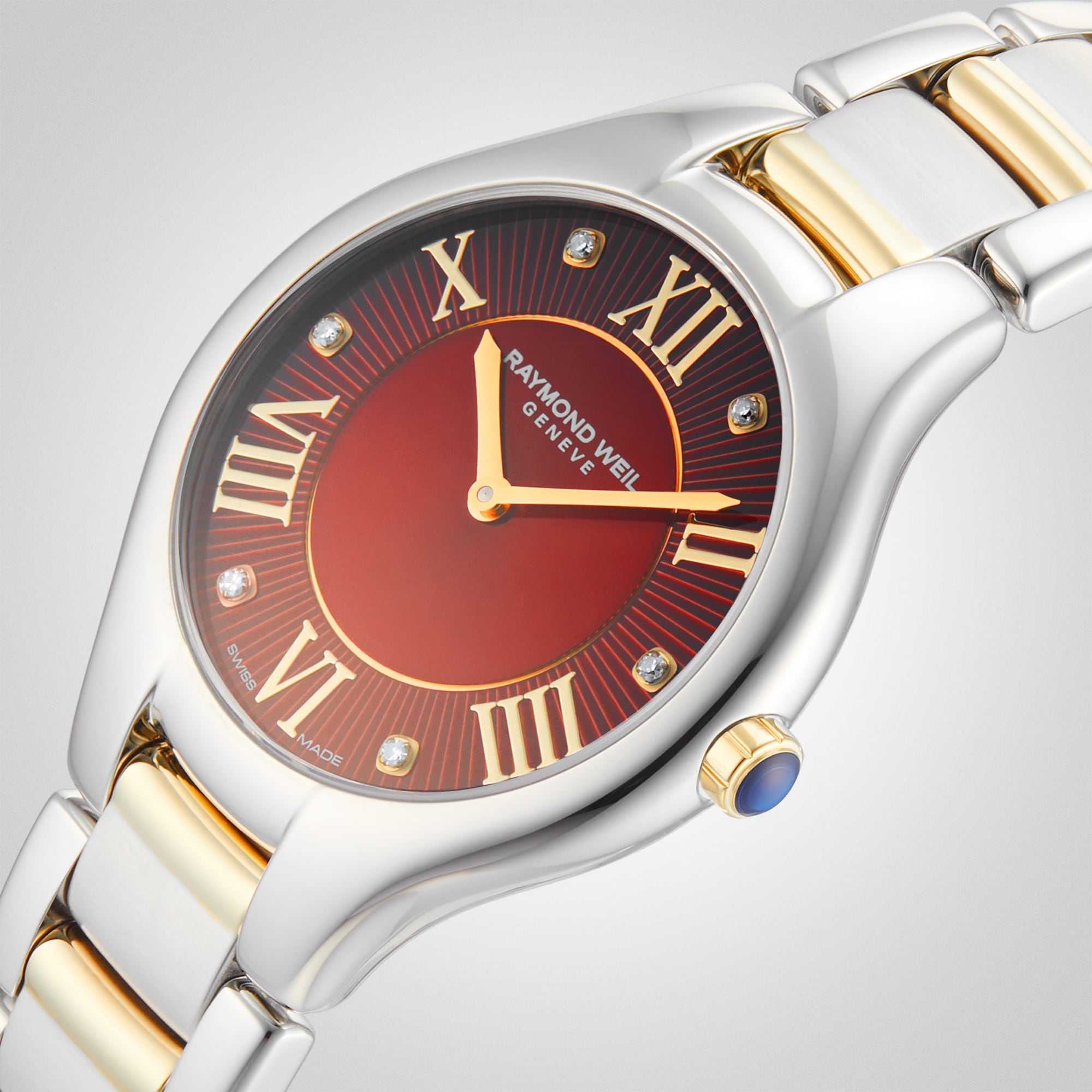 Raymond Weil Noemia Ladies Watch 32mm Red Dial Raymond Weil Noemia Ladies Watch 32mm Red Dial