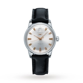 Longines Heritage Mens 35mm Automatic Mens Watch Longines Heritage Mens 35mm Automatic Mens Watch