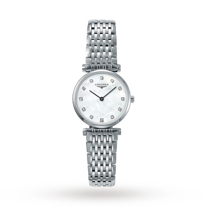 Longines La Grande Classique 24mm Diamond Dot Quartz Ladies Watch