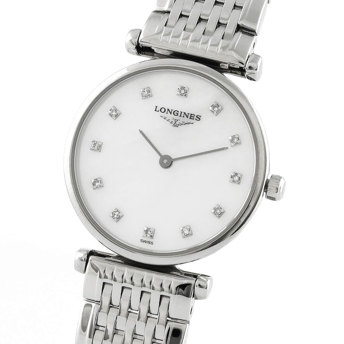 Longines La Grande Classique 24mm Diamond Dot Quartz Ladies Watch