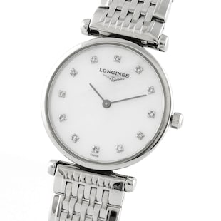 Longines La Grande Classique 24mm Diamond Dot Quartz Ladies Watch