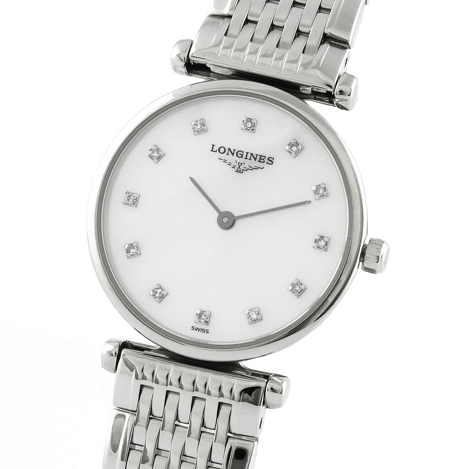 Longines La Grande Classique 24mm Diamond Dot Quartz Ladies Watch