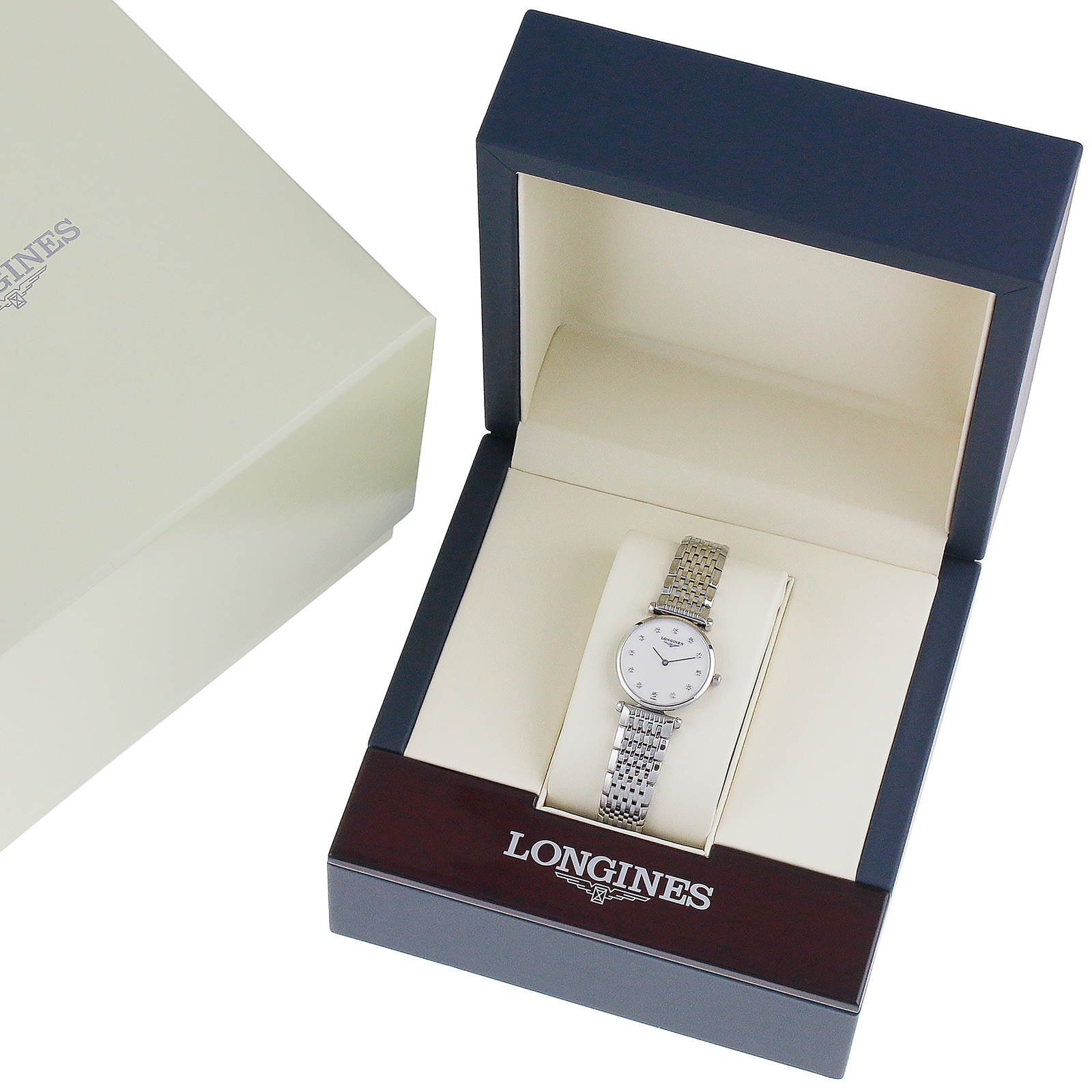 Longines La Grande Classique 24mm Diamond Dot Quartz Ladies Watch
