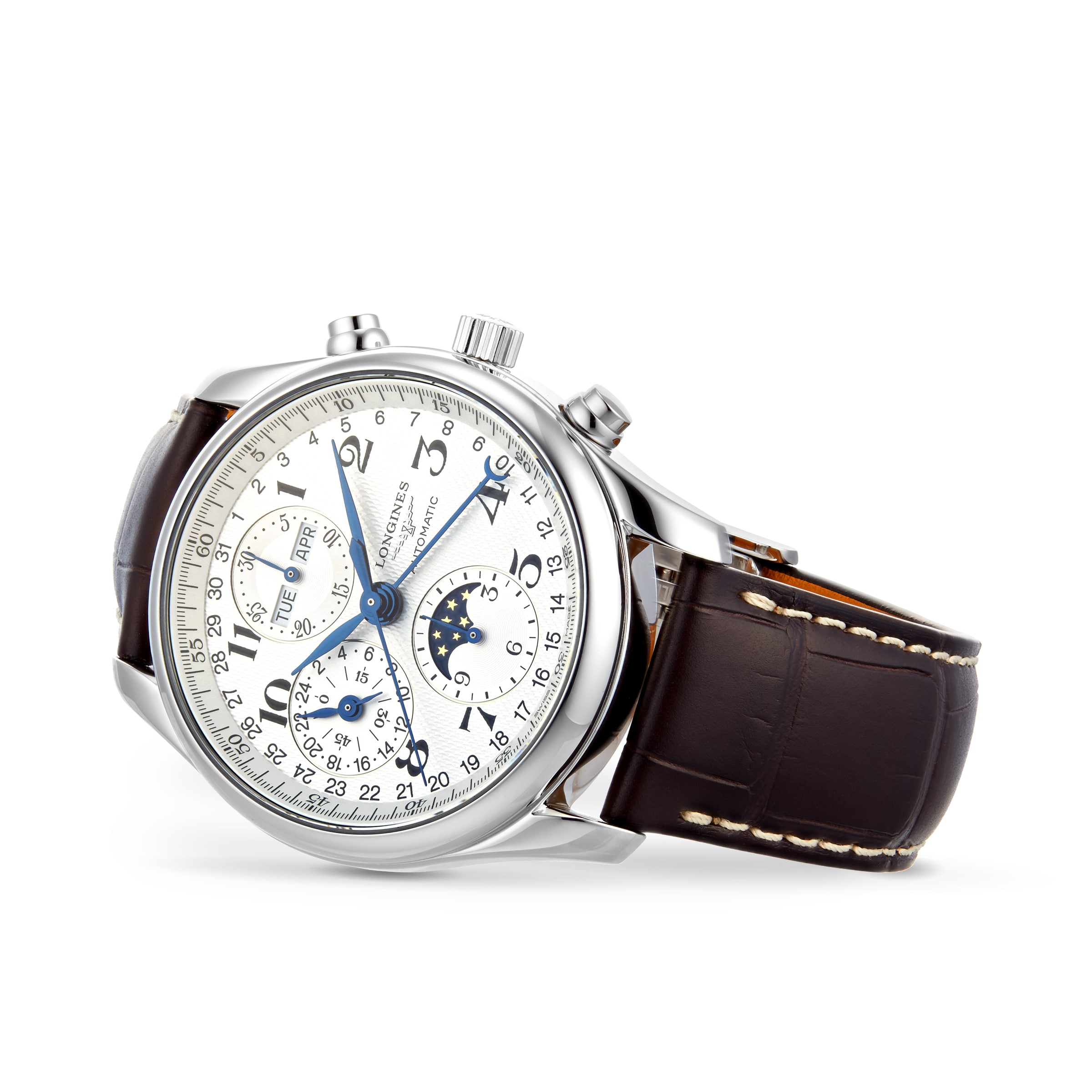 Longines Master Collection 40mm Chronograph With Moon Phase Mens