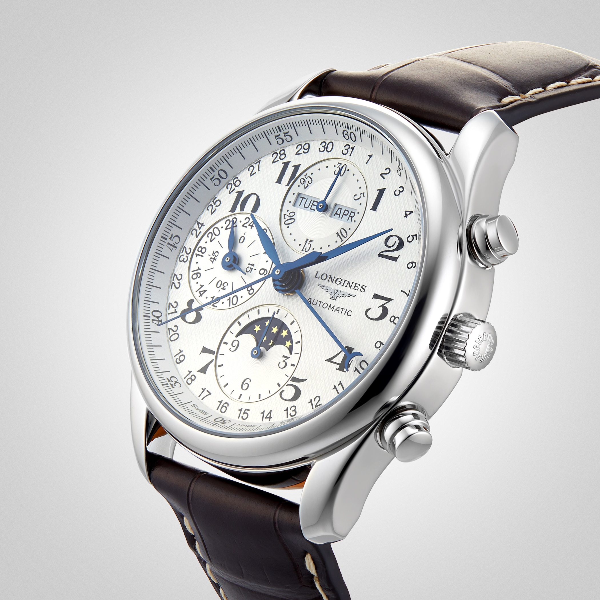 Longines Master Collection 40mm Chronograph With Moon Phase Mens Watch Longines Master Collection 40mm Chronograph With Moon Phase Mens Watch