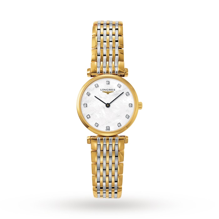 Longines La Grande Classique 24mm Diamond Dot Quartz Ladies Watch