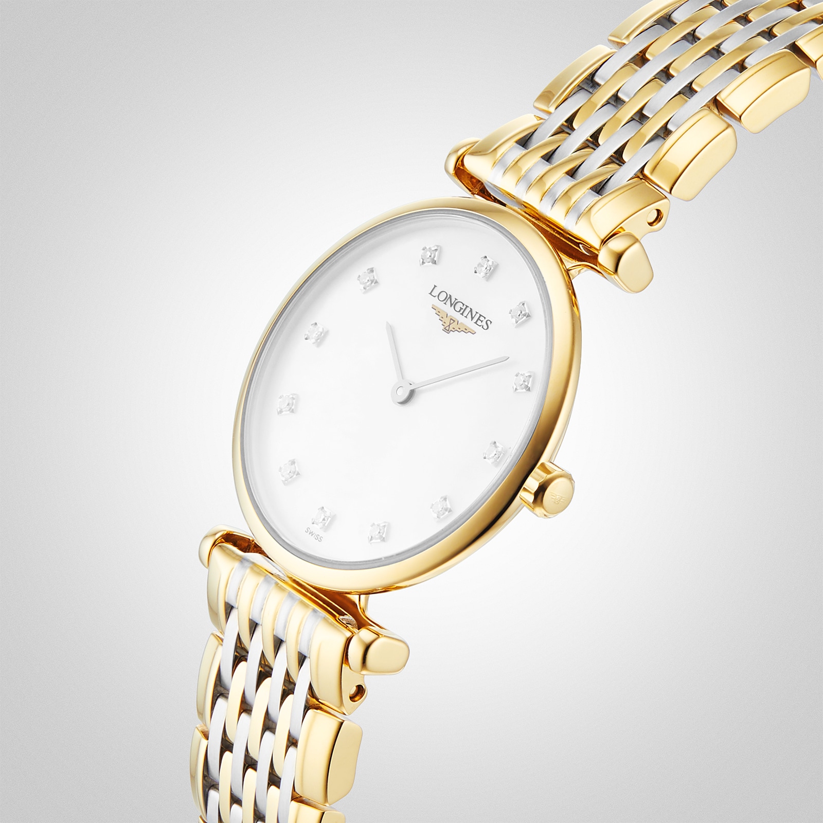 Longines La Grande Classique 24mm Diamond Dot Quartz Ladies Watch