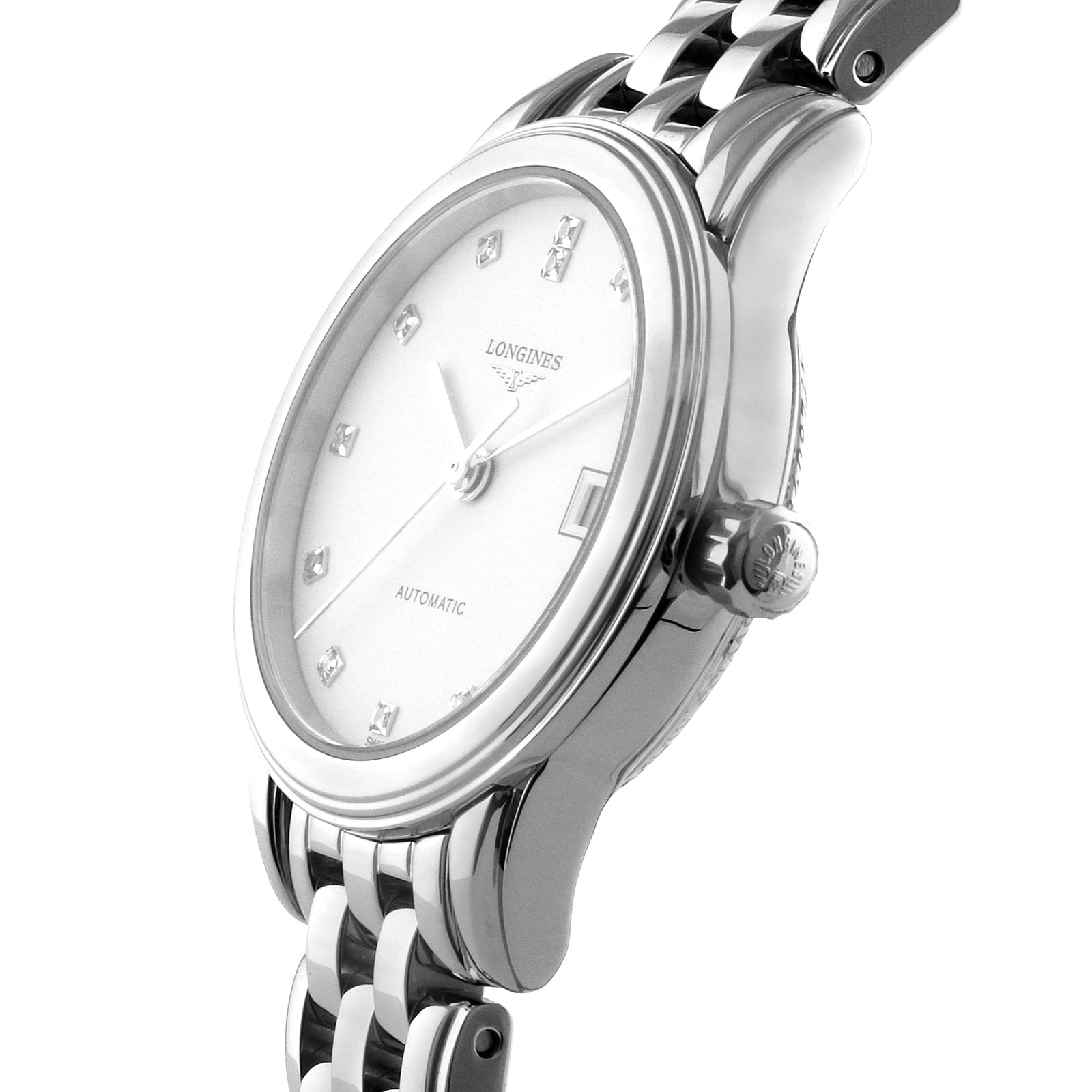 Longines flagship ladies 26mm automatic watch hot sale