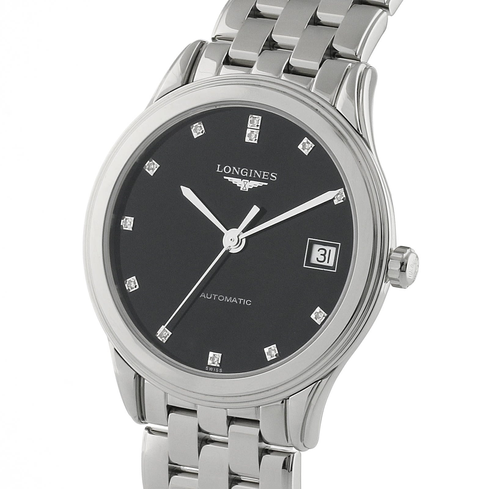 Longines Flagship 35.6mm Mens Watch L47744576 Mappin and Webb