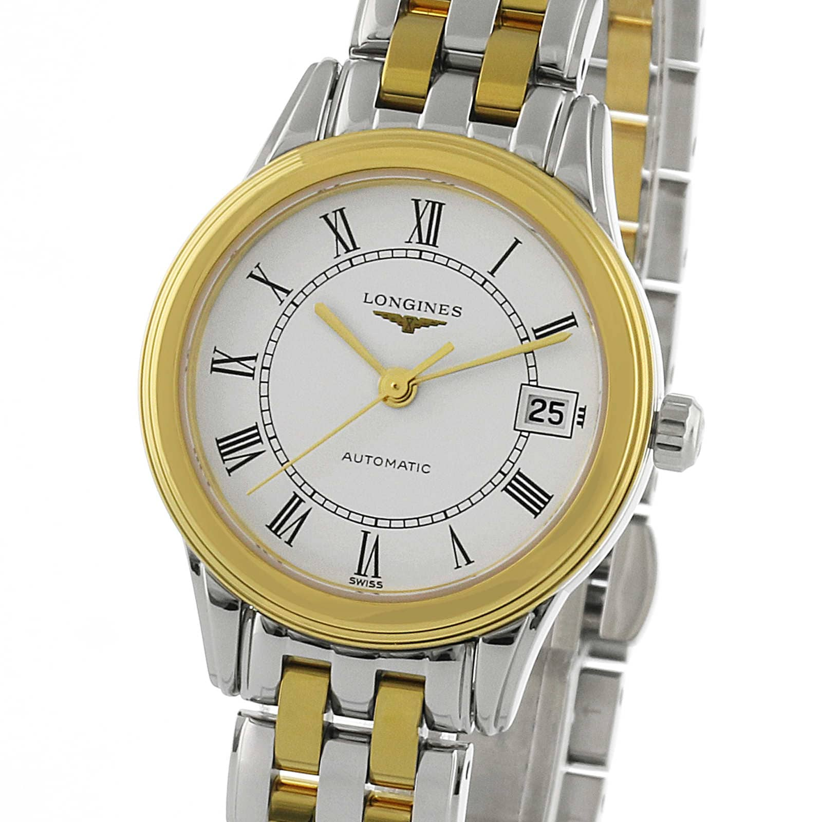 Longines Flagship 26mm Ladies Watch L42743217 Mappin and Webb