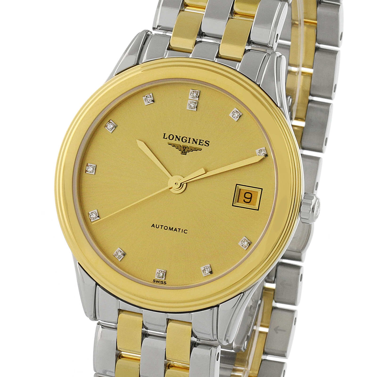 Longines Flagship 35.6mm Mens Watch L47743377 Watches Of Switzerland UK