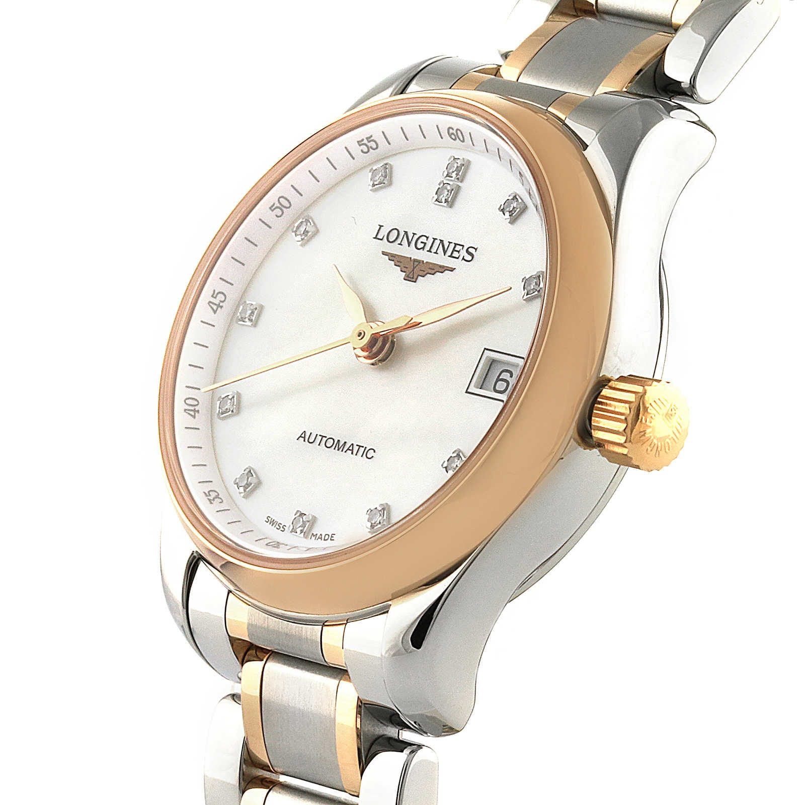Longines Master Collection 25.5mm Stainless Steel/Gold 18K Automatic Ladies Watch Longines Master Collection 25.5mm Stainless Steel/Gold 18K Automatic Ladies Watch