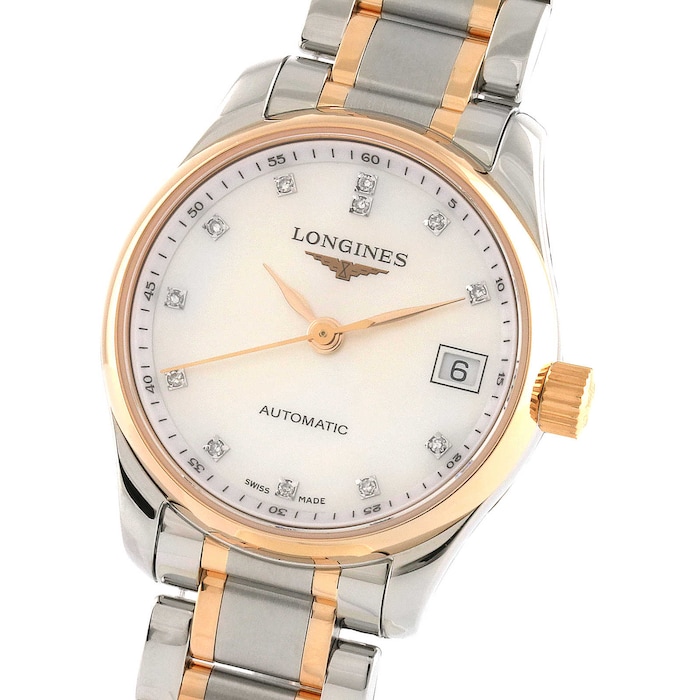 Longines Master Collection 25.5mm Stainless Steel/Gold 18K Automatic Ladies Watch