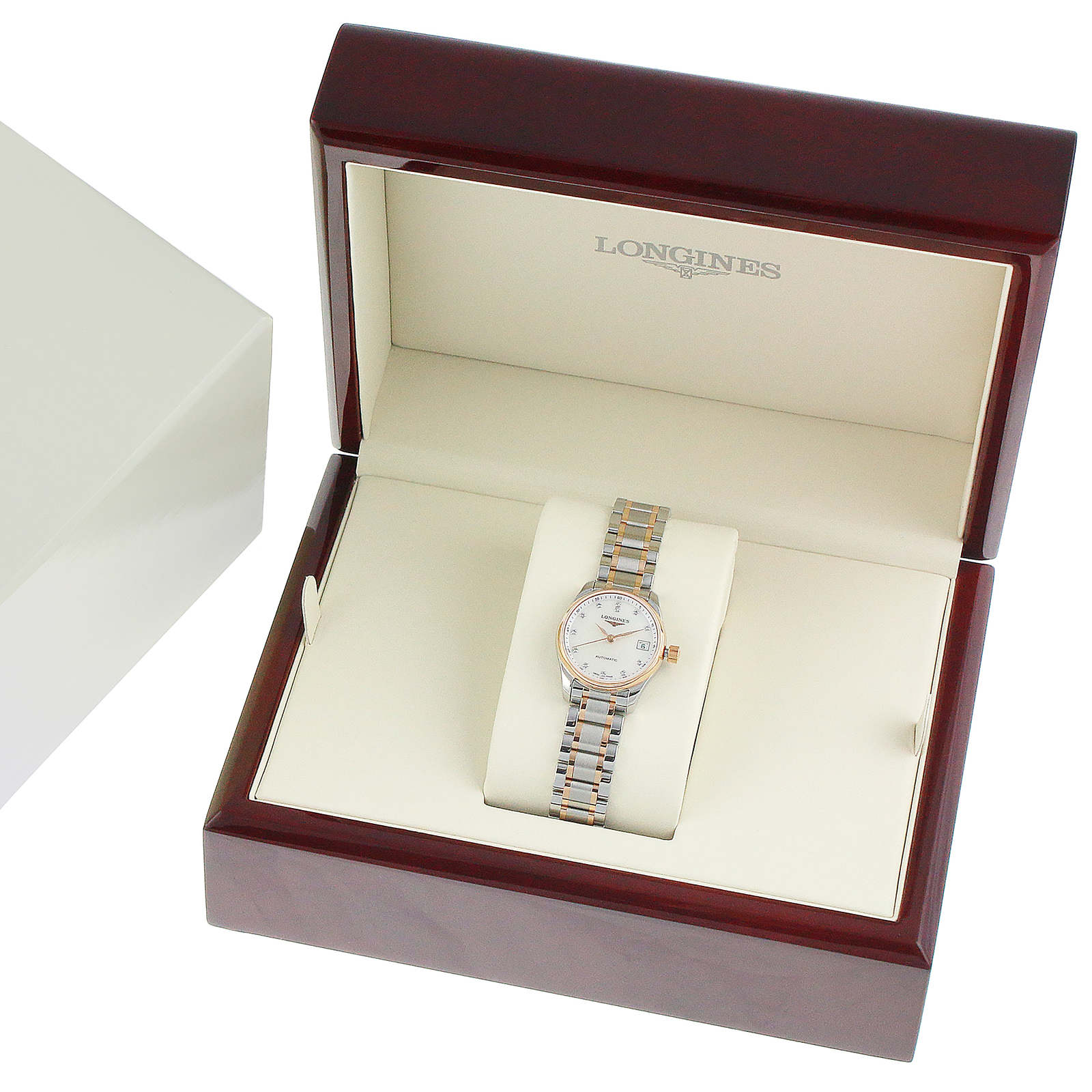 Longines Master Collection 25.5mm Stainless Steel/Gold 18K Automatic Ladies Watch Longines Master Collection 25.5mm Stainless Steel/Gold 18K Automatic Ladies Watch