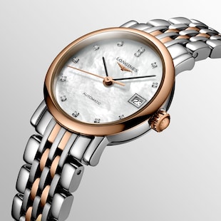 Longines Elegant 25.5mm Diamond Automatic Ladies Watch