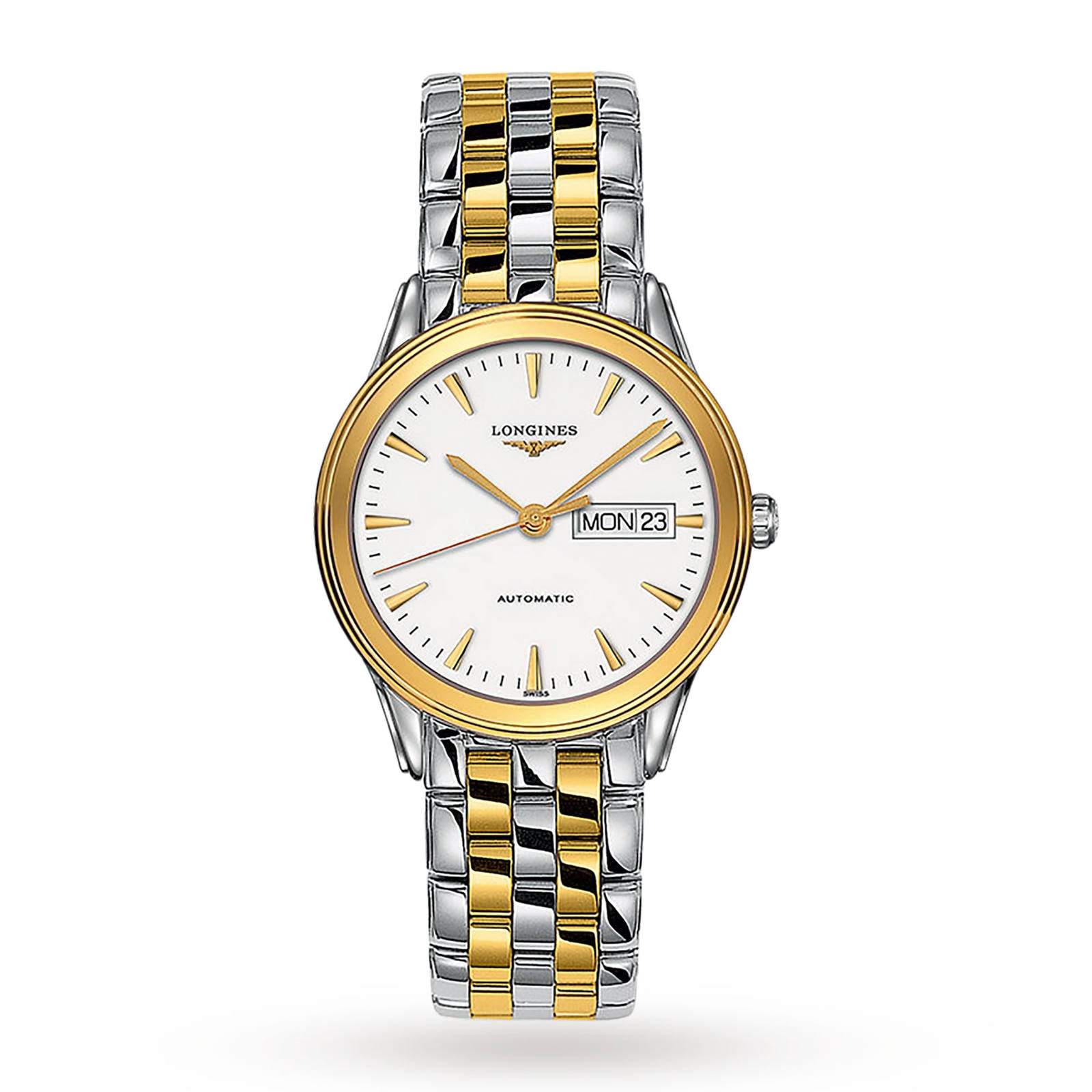 Longines Flagship 38.5mm Mens Watch L48993227 | Goldsmiths