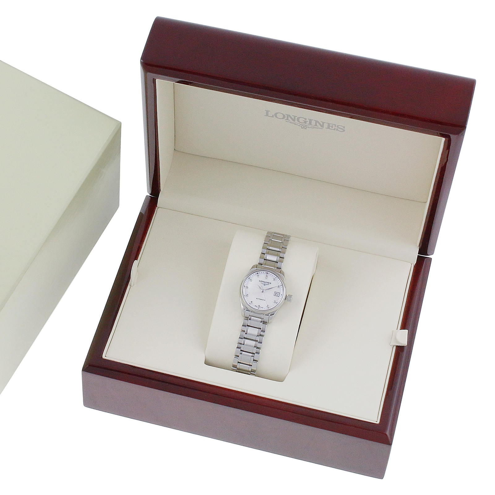 Longines Master Collection 25.5mm Ladies Watch L21284876 Mappin