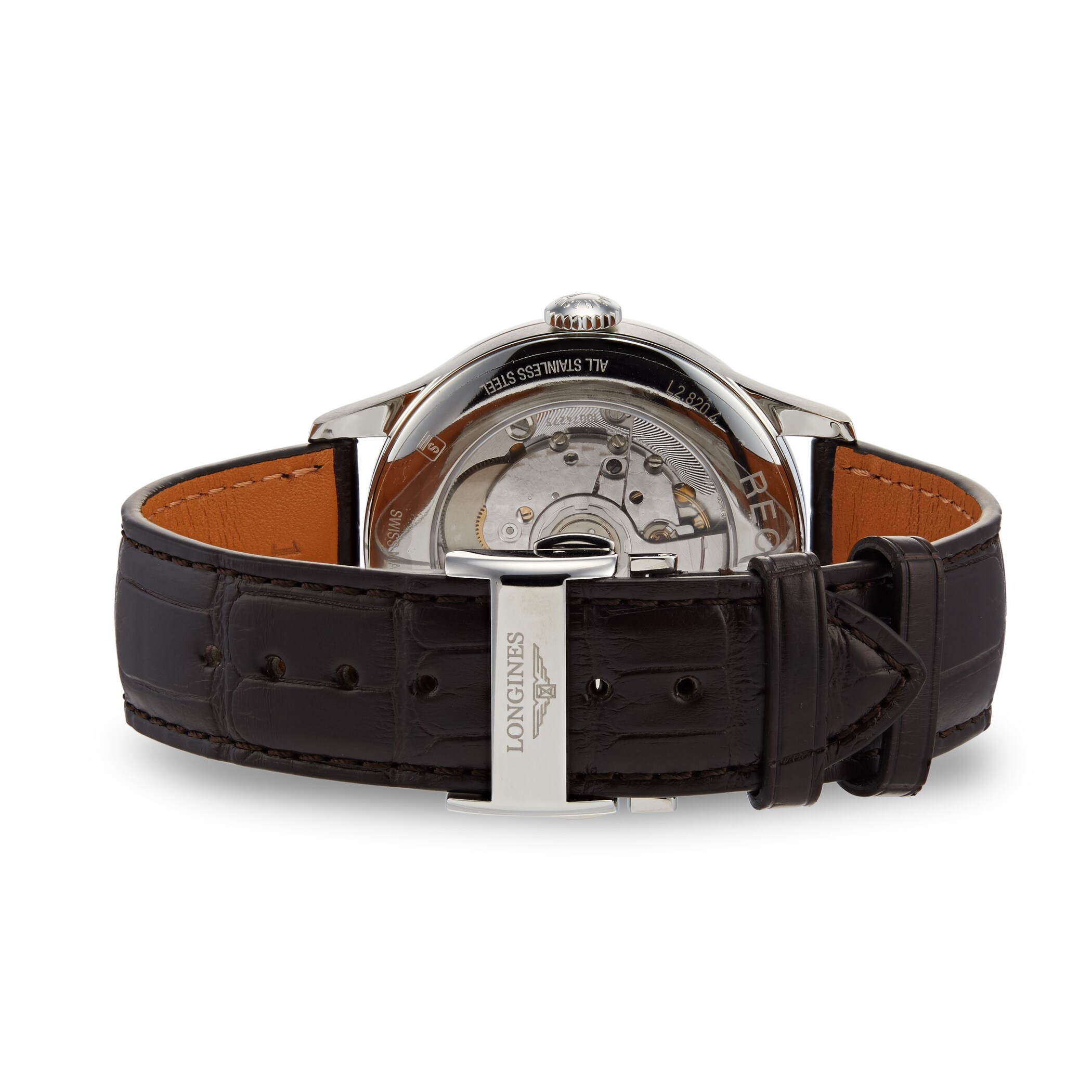 Longines Record 38.5mm Mens Watch