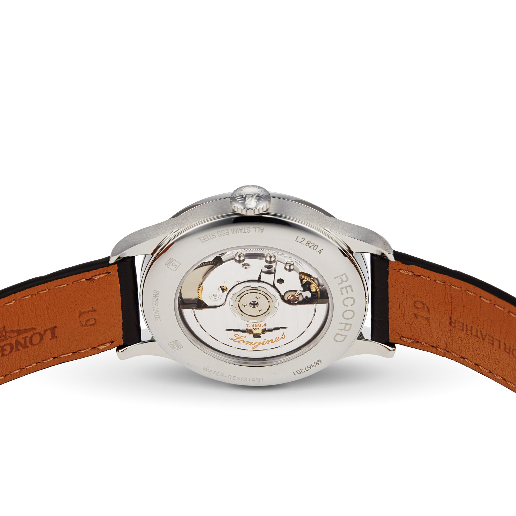 Longines Record 38.5mm Mens Watch
