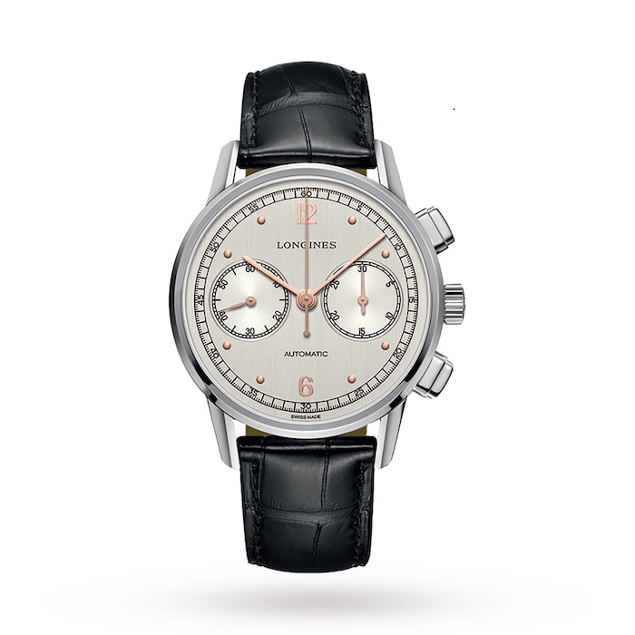 Longines Heritage Chronograph 1940 41mm Automatic Mens Watch