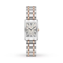 17350697 - DolceVita 21mm Stainless Steel with 18k Pink Gold Ladies Watch