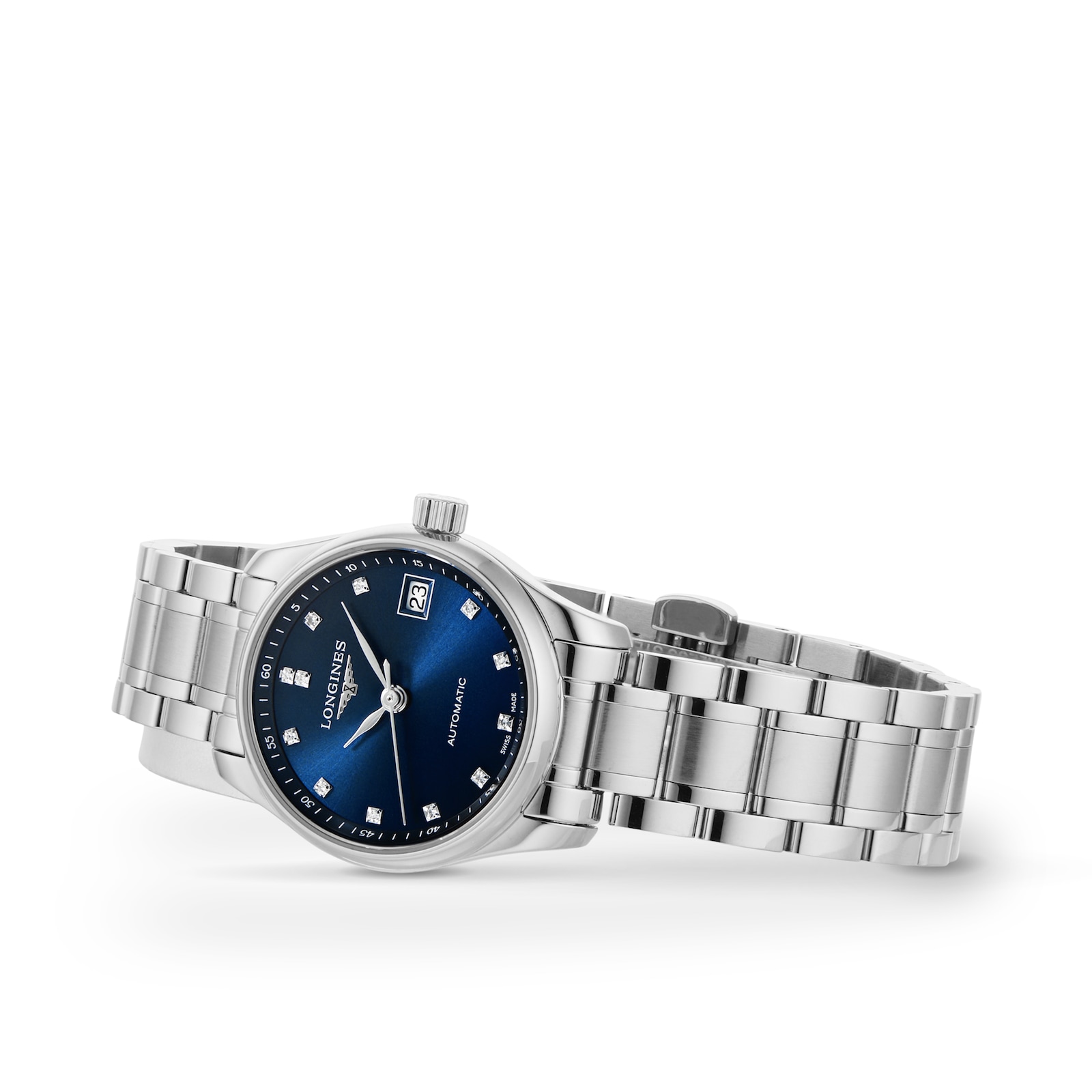 Longines Master Collection 25.5mm Ladies Watch Sunray Blue