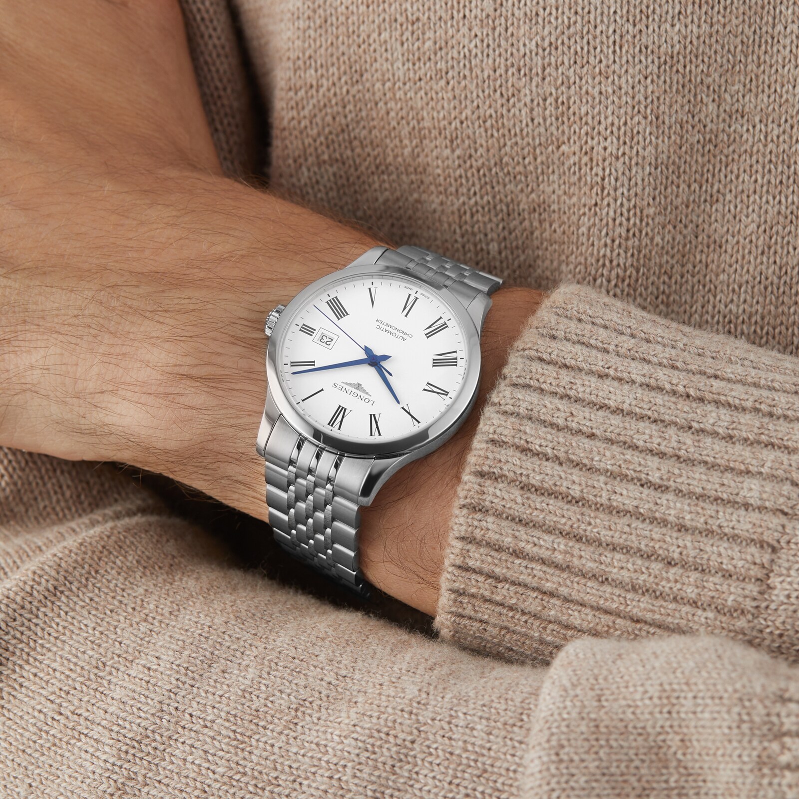 Longines Record 40mm Mens Watch
