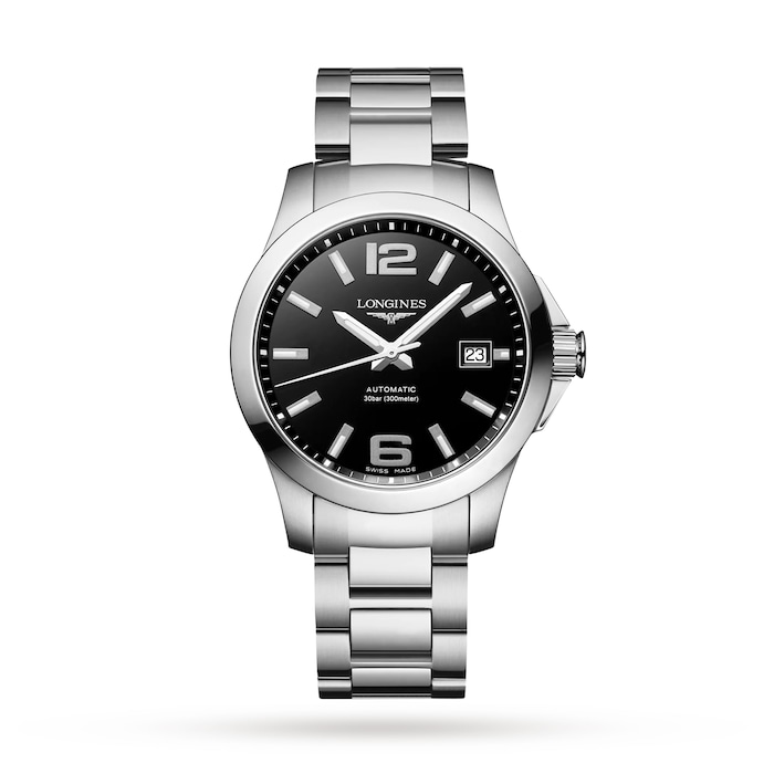 Longines Conquest 39mm Ladies Watch Black