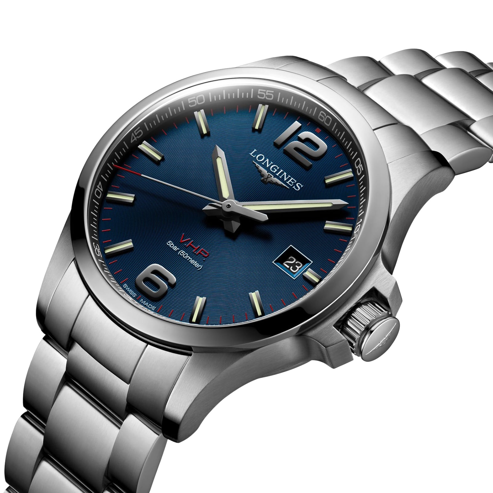 Longines discount vhp blue