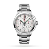 Longines Conquest V.H.P 42mm Mens Watch Silver