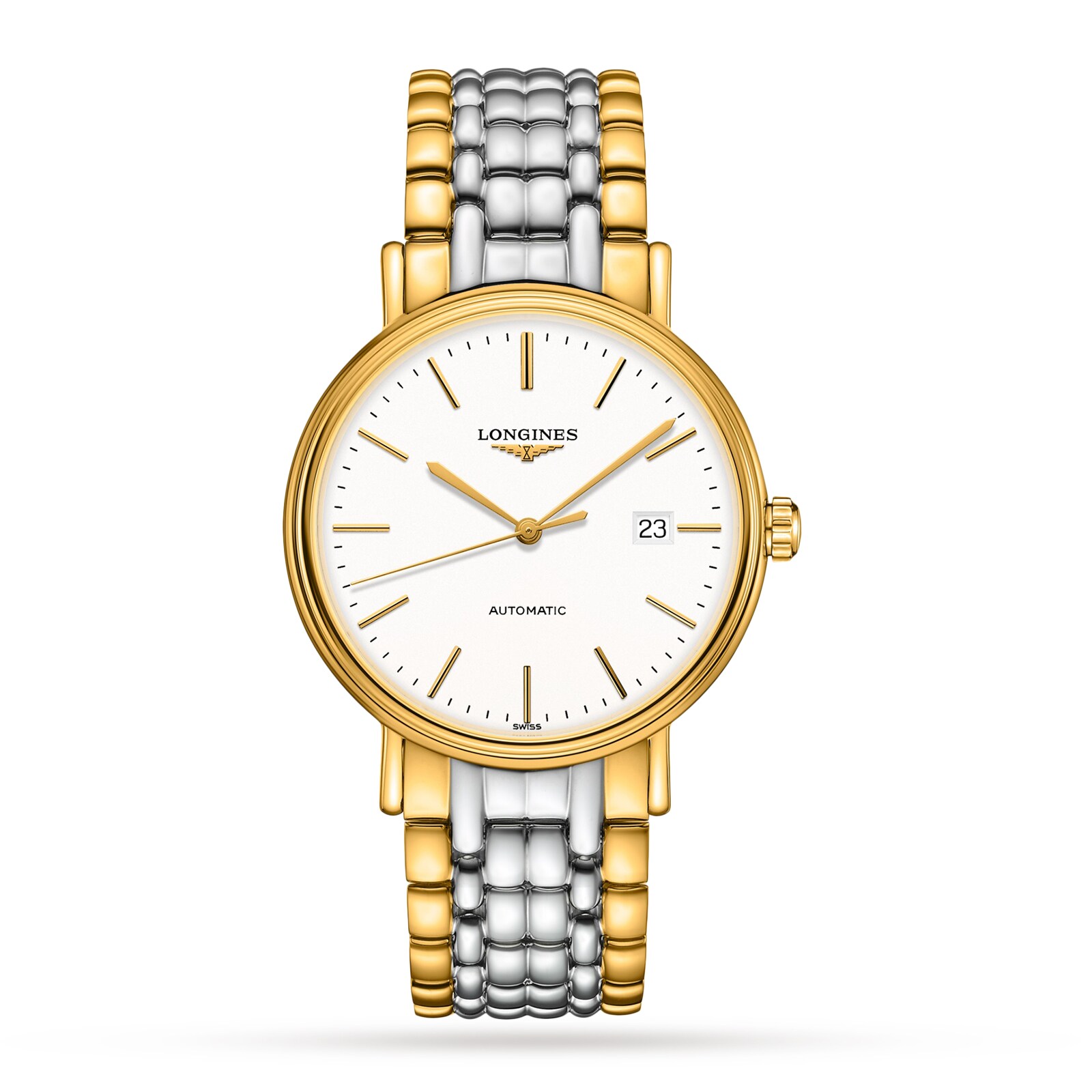 Longines presence best sale automatic gold