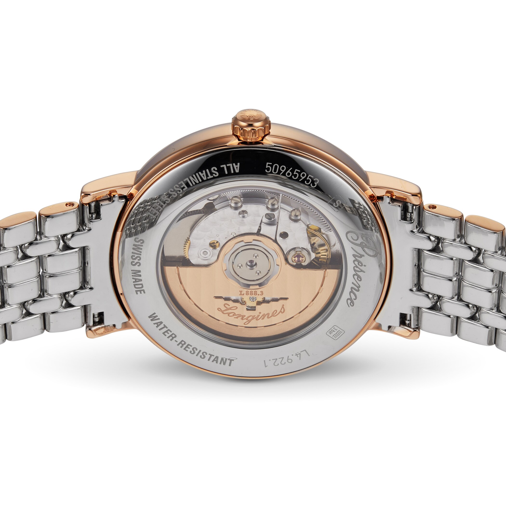 Longines Presence 38.5mm Mens Watch