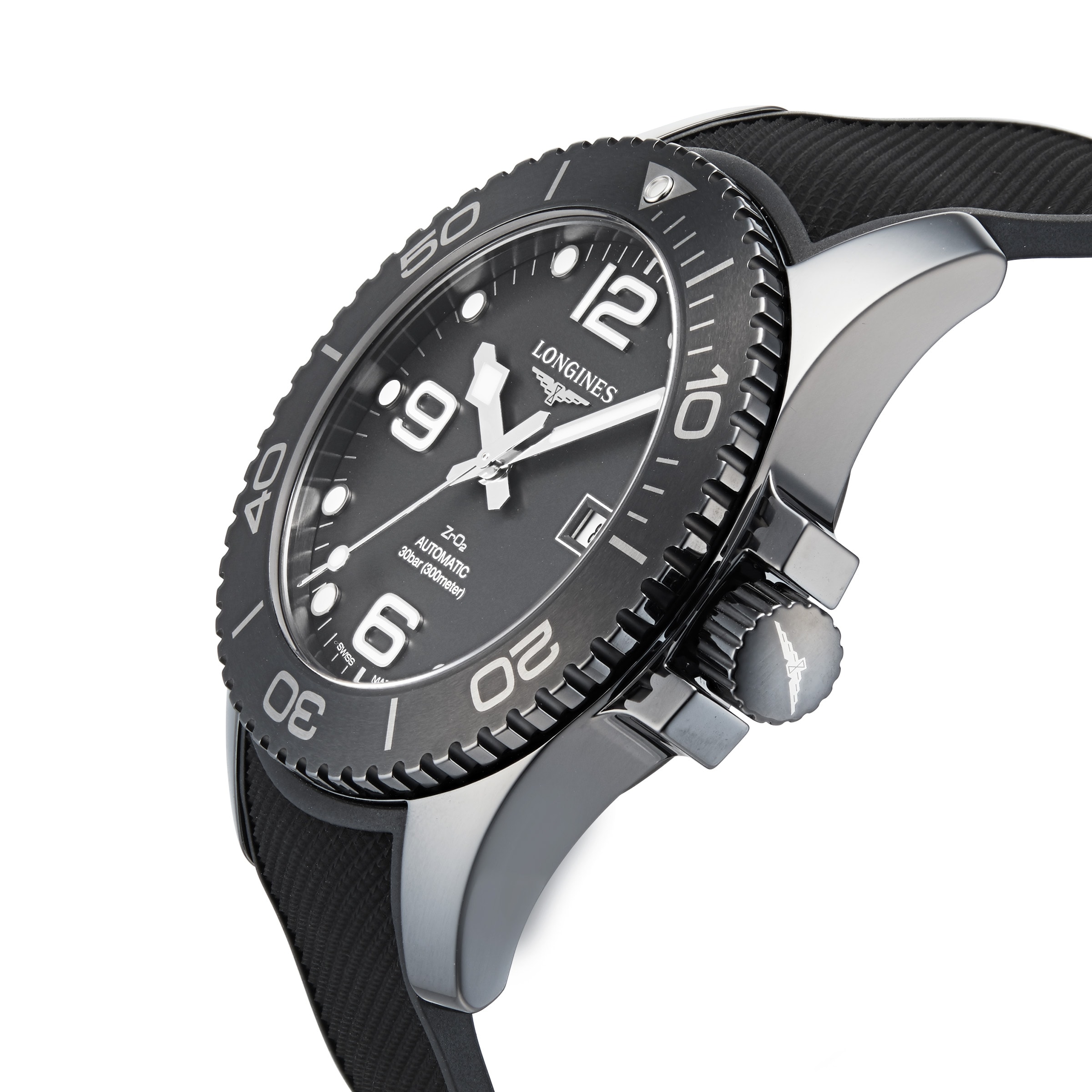 Longines hydroconquest sale full black ceramic