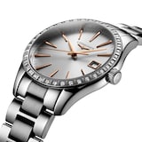 Longines Conquest Classic 34mm Ladies Watch Silver