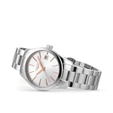 Longines Conquest Classic 34mm Silver Dial Stainless Steel Ladies Watch