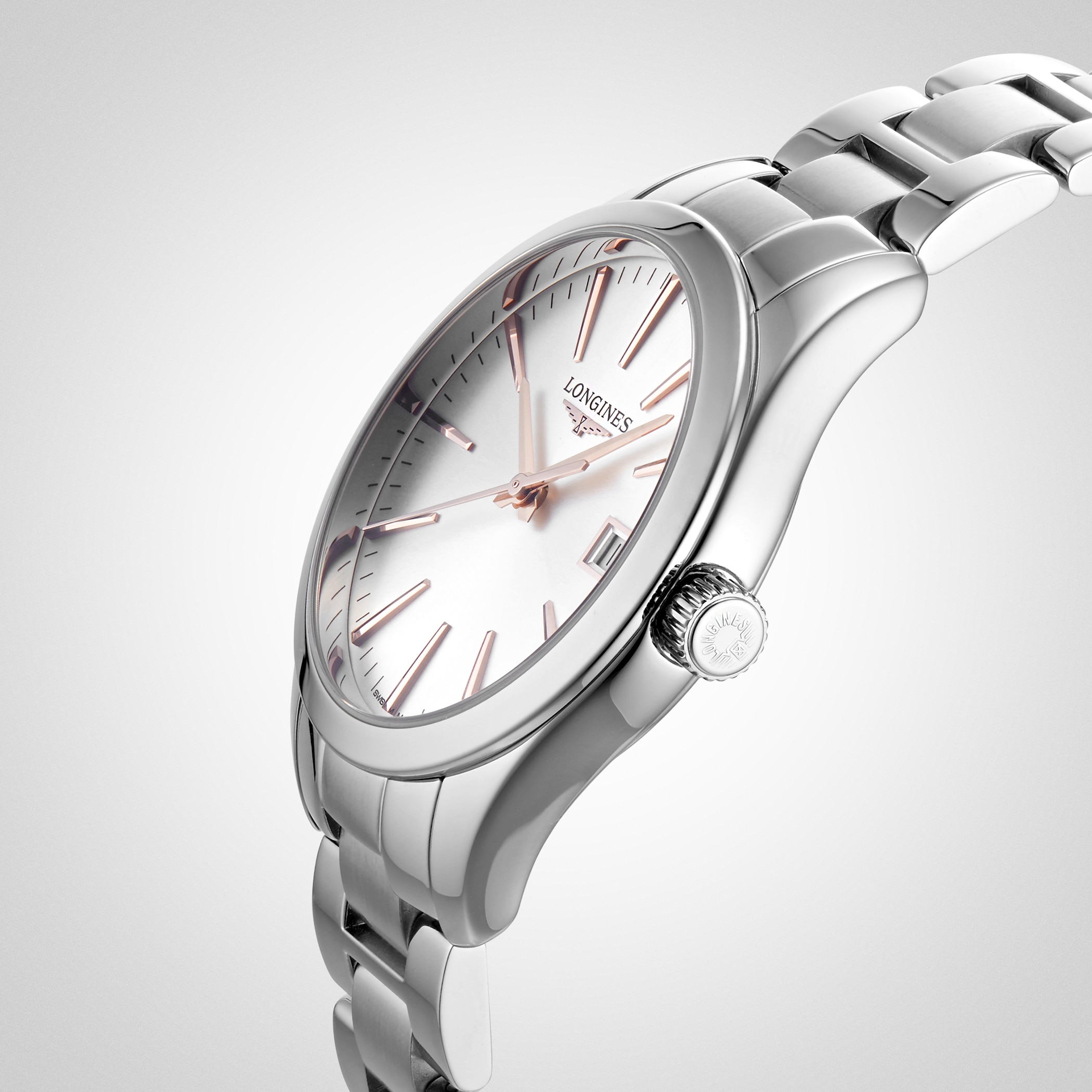 Longines Conquest Classic 34mm Silver Dial Stainless Steel Ladies Watch Longines Conquest Classic 34mm Silver Dial Stainless Steel Ladies Watch