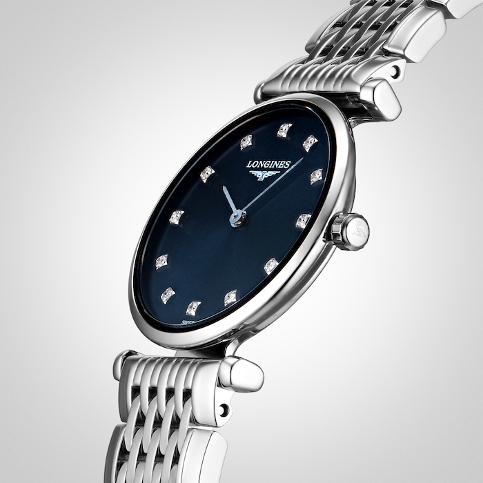 Longines La Grande Classique Blue Dial 24mm Ladies Watch